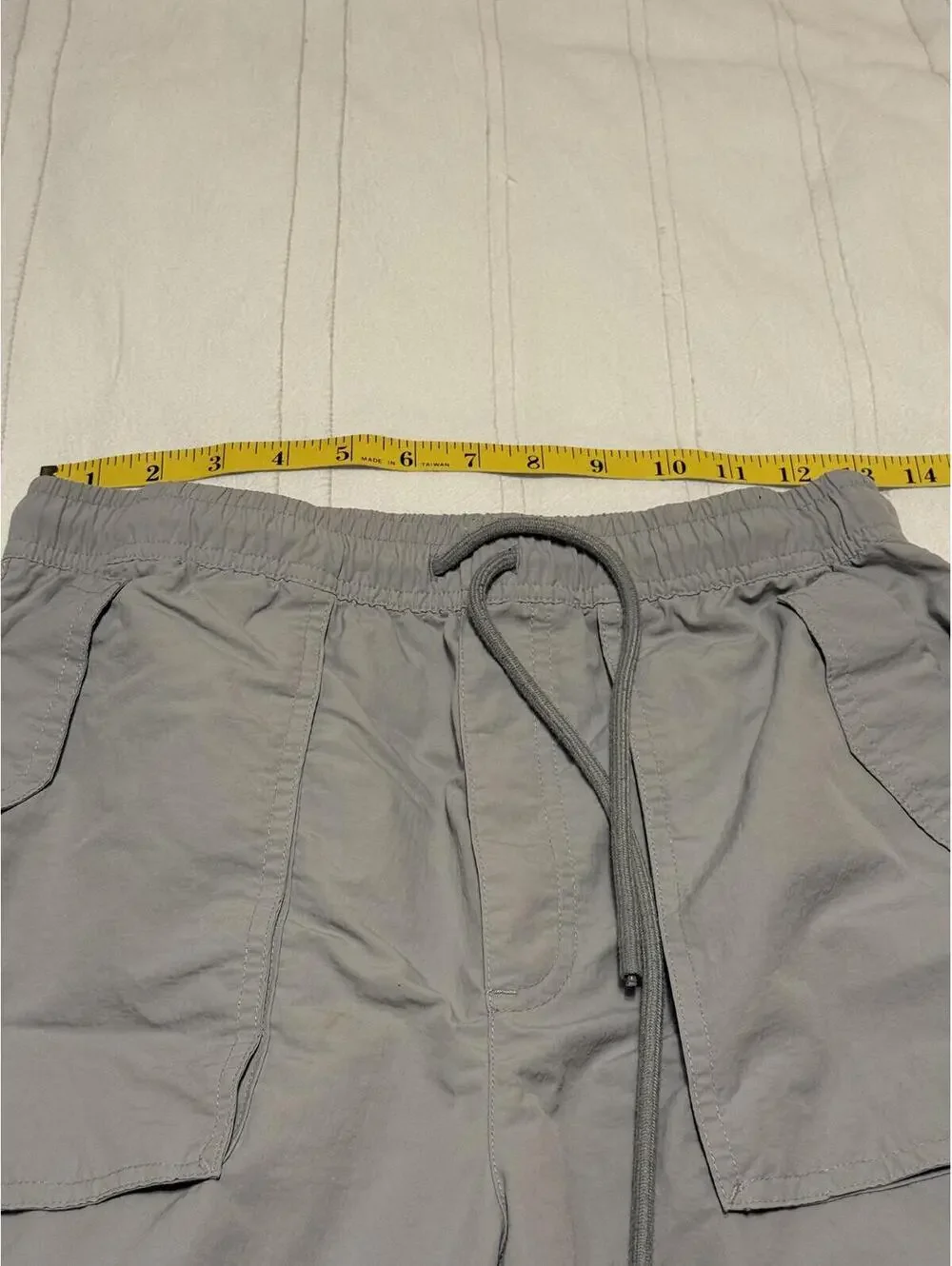 Zara Gray Parachute Cargo Pants Women's Size XS - Picture 4 of 8